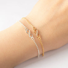 Infinity Bracelet Gold and Silver