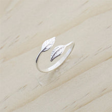 Leaves Branches Rings Gold and Silver