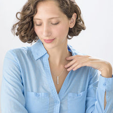 Personalized Engraved 3D Bar Necklace