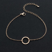 Round Circle Bracelet Gold, Silver, and Rose Gold