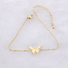 Butterfly Bracelet Silver and Gold