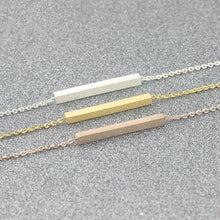 Bar Bracelet Silver, Gold, and Rose Gold