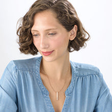 Personalized Engraved 3D Bar Necklace